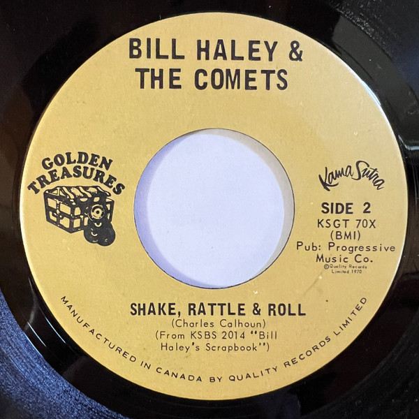 Bill Haley & The Comets - Rock Around The Clock / Shake, Rattle And Roll | Kama Sutra (KSGT 70X) - 2 Bill Haley & The Comets - Rock Around The Clock / Shake, Rattle And Roll | Kama Sutra (KSGT 70X) - 2