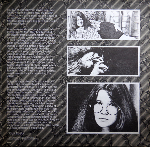 Janis Joplin - Anthology | CBS (88492) - 3 Janis Joplin - Anthology | CBS (88492) - 3