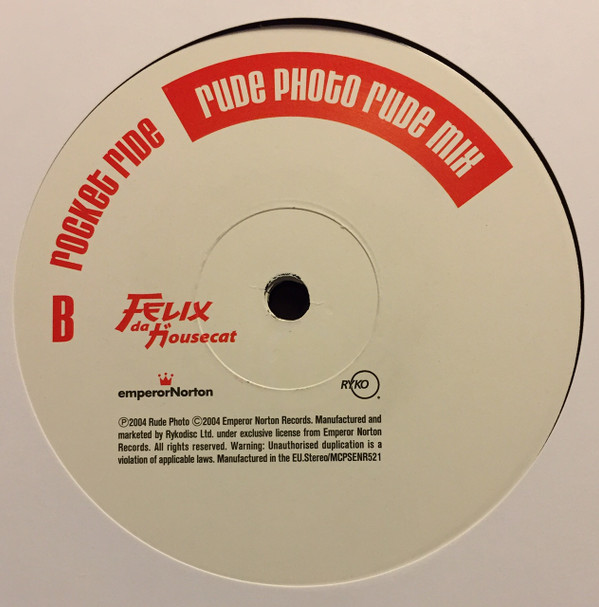 Felix Da Housecat - Rocket Ride | Emperor Norton (ENR521) - 4 Felix Da Housecat - Rocket Ride | Emperor Norton (ENR521) - 4