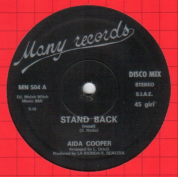 Aida Cooper - Stand Back | Many Records (MN 504) - main