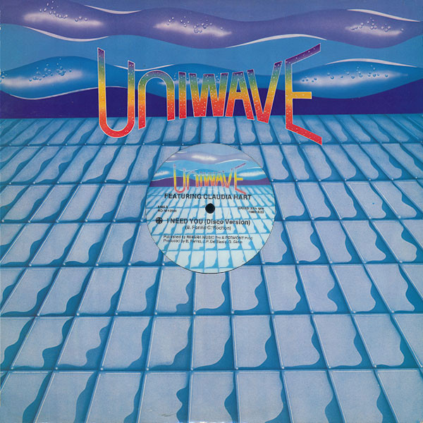 Mix Up Featuring Claudia Hart - I Need You | Uniwave (W-12038) - 3