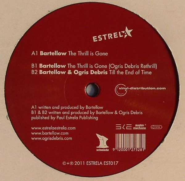 Bartellow - The Bartellow Thrill EP | Estrela (EST017) - 2 Bartellow - The Bartellow Thrill EP | Estrela (EST017) - 2