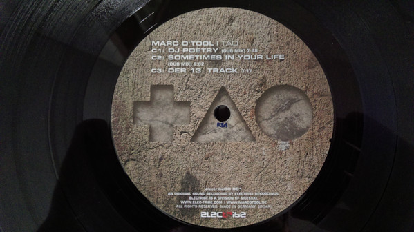 Marc O'Tool - Tao | Electribe (electribeLP 001) - 5 Marc O'Tool - Tao | Electribe (electribeLP 001) - 5