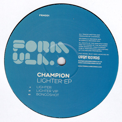 Champion - Lighter EP | Formula Records (FRM001) - main