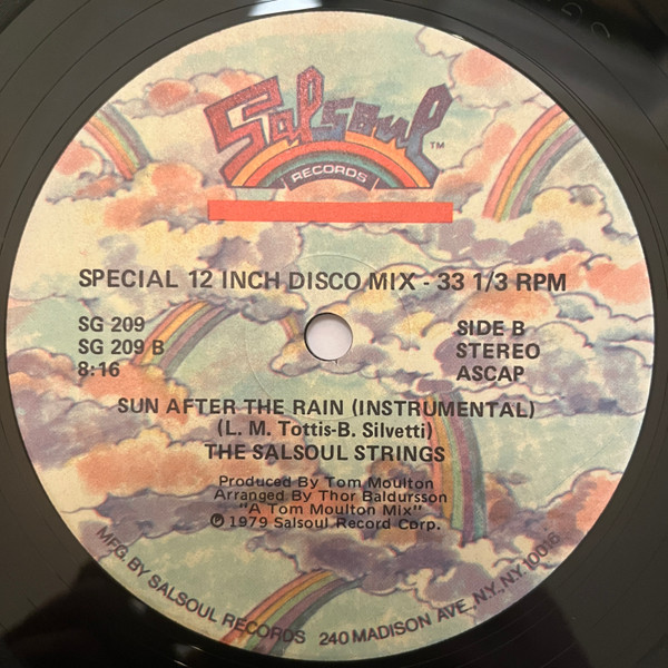 The Salsoul Strings - Sun After The Rain | Salsoul Records (SG 209) - 2