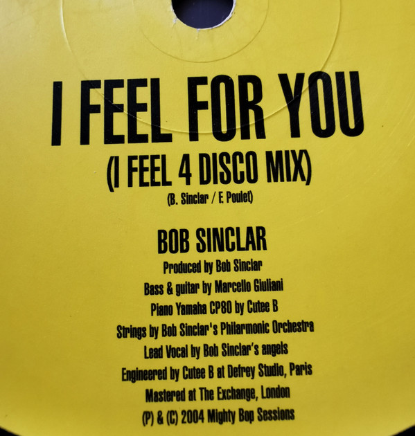 Bob Sinclar - I Feel For You Vs. Freedom | Yellow Productions (YP174) - 4 Bob Sinclar - I Feel For You Vs. Freedom | Yellow Productions (YP174) - 4