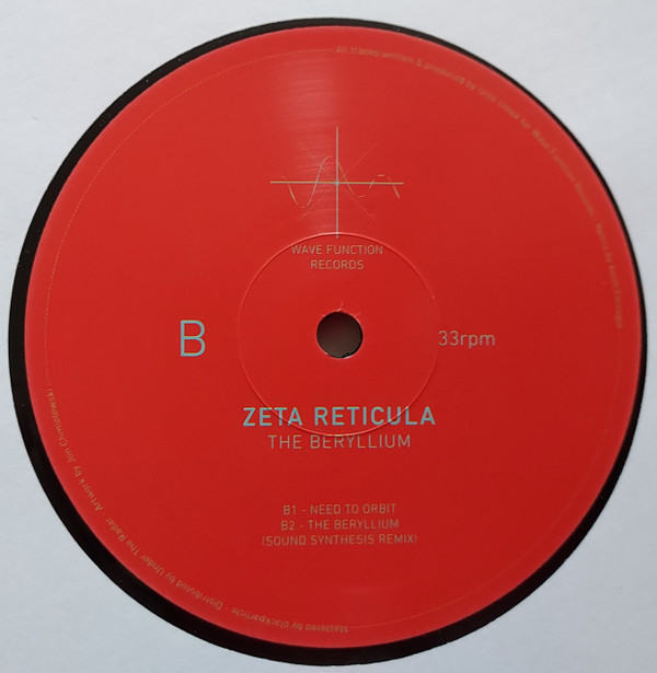 Zeta Reticula - The Beryllium | Wave Function Records (WF05) - 2