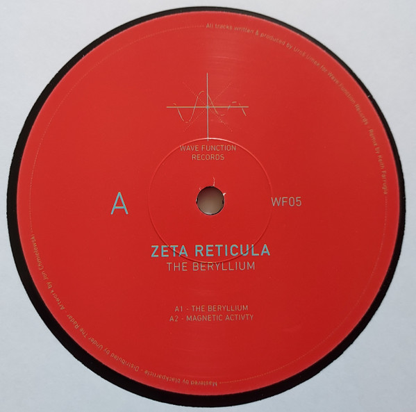 Zeta Reticula - The Beryllium | Wave Function Records (WF05)
