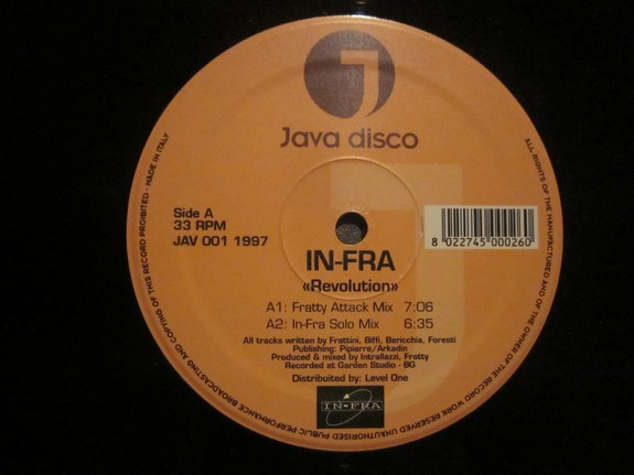 In-Fra - Revolution | Java Disco (JAV 001)