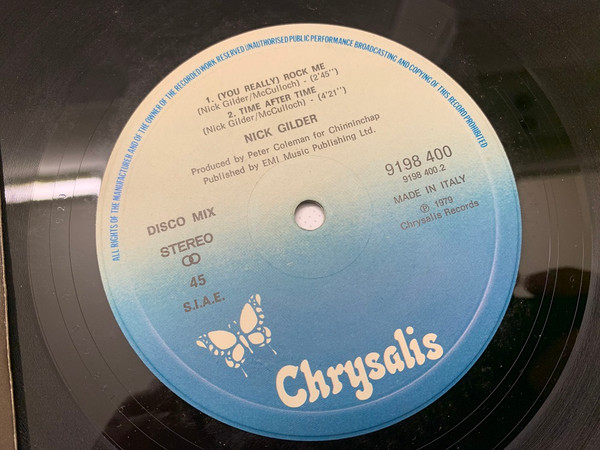 Nick Gilder - Frequency | Chrysalis (9198 400) - 2