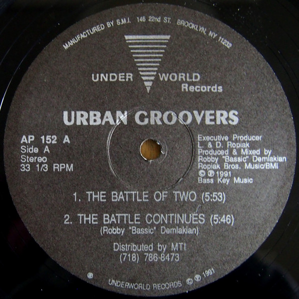 Urban Groovers - The Battle Of Two | Underworld Records (AP 152) - 2 Urban Groovers - The Battle Of Two | Underworld Records (AP 152) - 2