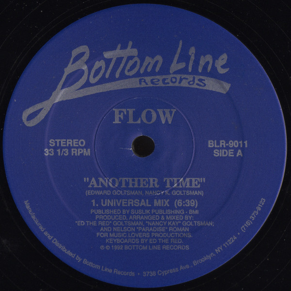 Flow - Another Time | Bottom Line Records (BLR-9011) - main