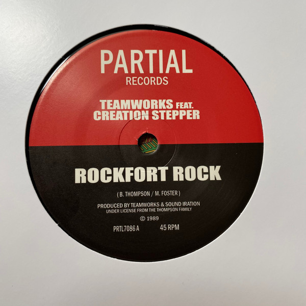 Teamworks  &  Creation Stepper - Rockfort Rock | Partial Records (PRTL7086)