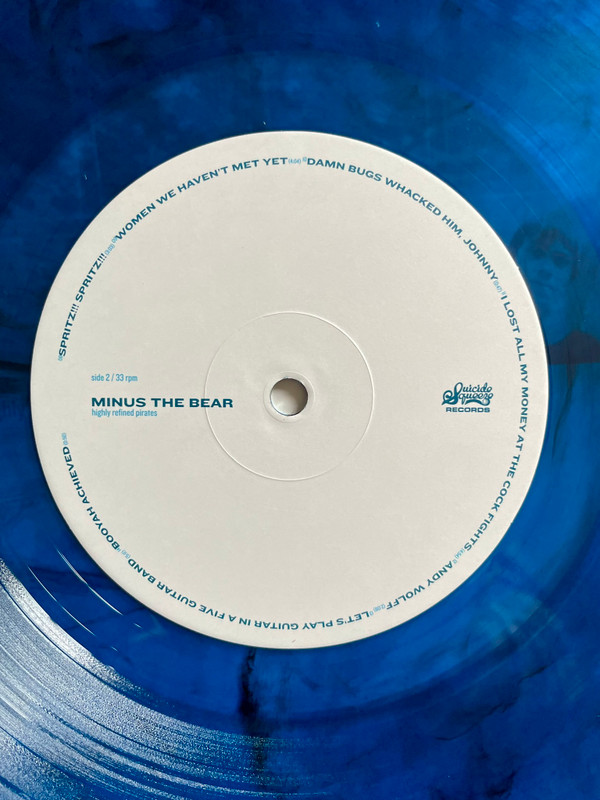 Minus The Bear - Highly Refined Pirates | Suicide Squeeze (S-021) - 4