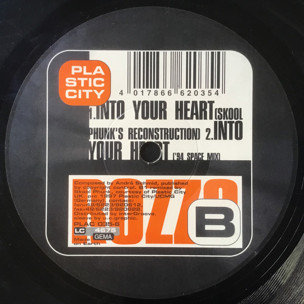Rozzo - Into Your Heart | Plastic City (PLAC 035-6) - 2