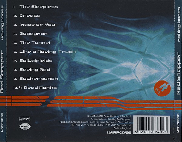 Red Snapper - Making Bones | Warp Records (WARPCD56) - 2