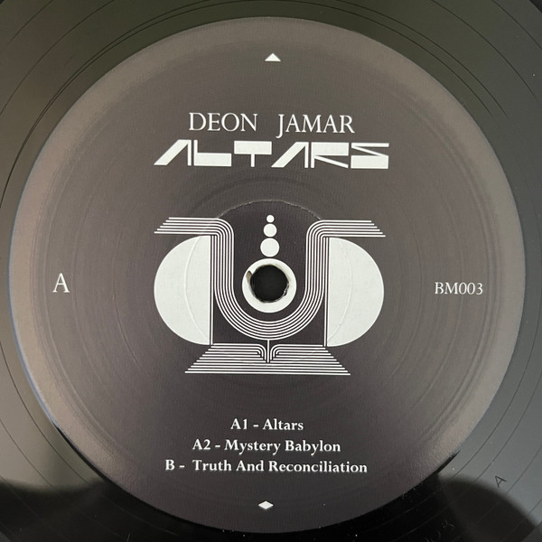 Deon Jamar - Altars | Black Music (BM003)