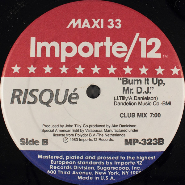Risqué - Burn It Up, Mr. D.J. | Importe/12 (MP-323) - 2 Risqué - Burn It Up, Mr. D.J. | Importe/12 (MP-323) - 2