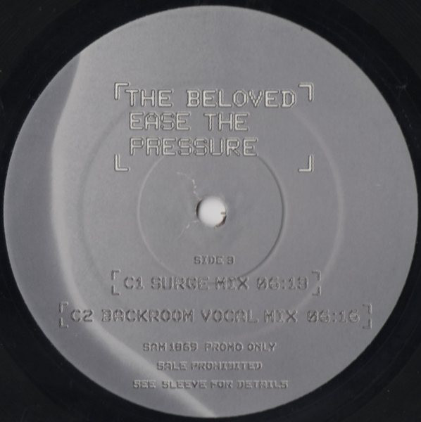 The Beloved - Ease The Pressure | EastWest (SAM 1869) - 6