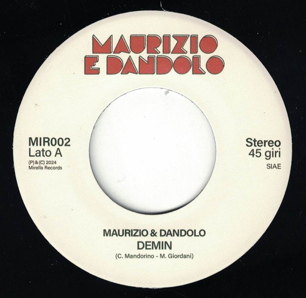 Maurizio E Dandolo - Demin | Mirella Records (MIR002) - 3