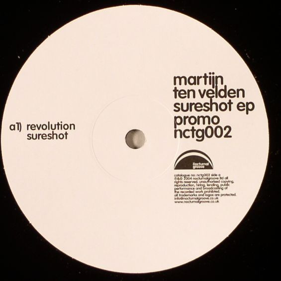 Martijn ten Velden - Sureshot EP | Nocturnal Groove (nctg002) - main