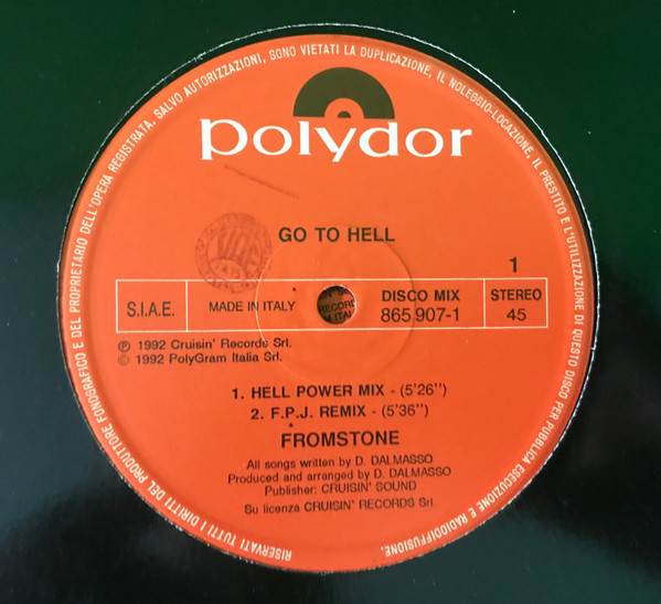 Fromstone - Go To Hell | Polydor (865 907-1)