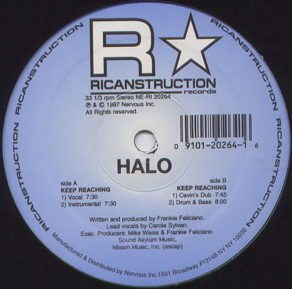 Halo - Keep Reaching | Ricanstruction Records (NE-RI 20264) - 2 Halo - Keep Reaching | Ricanstruction Records (NE-RI 20264) - 2