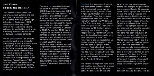 Jimi Hendrix - Rockin' In The USA Vol. 1 6 CD BOX | Voodoo Chile Records (VC9007) - 4