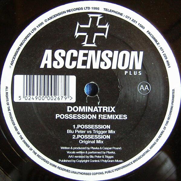 Dominatrix UK - Possession Remixes | Ascension Records (ASCUK15) - 3