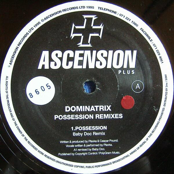Dominatrix UK - Possession Remixes | Ascension Records (ASCUK15) - 2