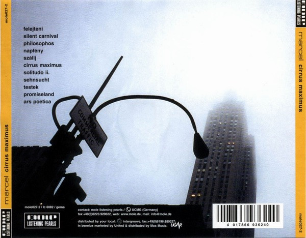 Marcel - Cirrus Maximus | Mole Listening Pearls (molecd027-2) - 2