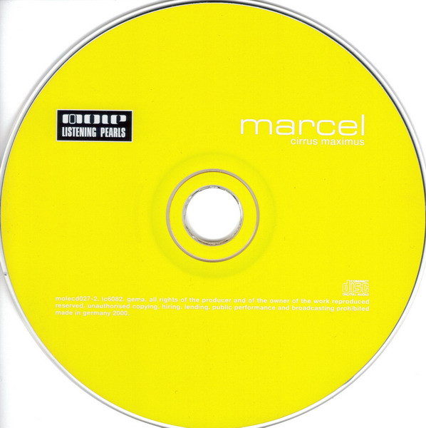 Marcel - Cirrus Maximus | Mole Listening Pearls (molecd027-2) - 3