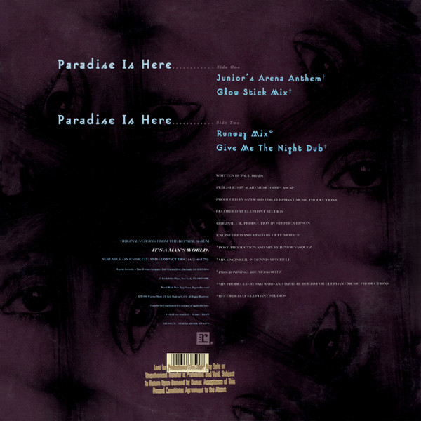 Cher - Paradise Is Here | Reprise Records (0-43759) - 2 Cher - Paradise Is Here | Reprise Records (0-43759) - 2