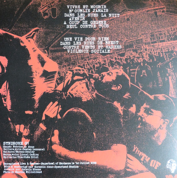 Syndrome 81 - Chant De Ruines | Kick Rock (BEF-33) - 2