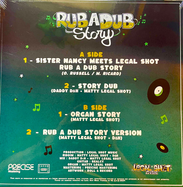Sister Nancy , Legal Shot - Rub A Dub Story | Legal Shot Music (LSM 12001) - 2 Sister Nancy , Legal Shot - Rub A Dub Story | Legal Shot Music (LSM 12001) - 2