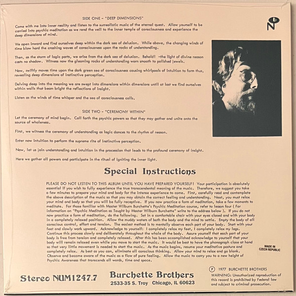 Master Wilburn Burchette - Mind Storm | Numero Group (1247.7) - 2