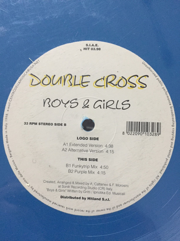 Double Cross - Boys & Girls | Hitland (HIT 03.98)