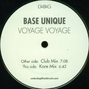Base Unique - Voyage Voyage | Underdog (UD 038) - main