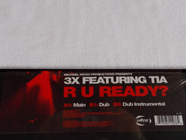 Michael Moog Presents 3X Featuring Tia - R U Ready? | Ultra Records (UL 1107) - 2 Michael Moog Presents 3X Featuring Tia - R U Ready? | Ultra Records (UL 1107) - 2