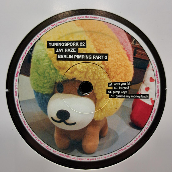 Jay Haze - Berlin Pimping Part 2 | Tuning Spork Records (TUNINGSPORK 22) - main Jay Haze - Berlin Pimping Part 2 | Tuning Spork Records (TUNINGSPORK 22) - main