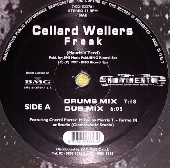 Cellard Wellers - Freak | Movimento (74321 53376 1) - main
