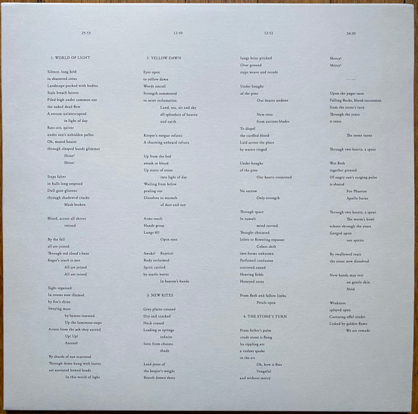 Sumac - The Healer | Thrill Jockey (THRILL 609) - 3 Sumac - The Healer | Thrill Jockey (THRILL 609) - 3