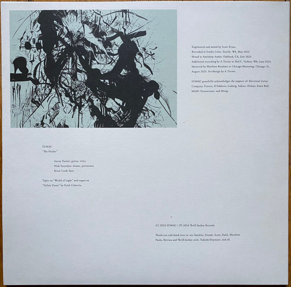 Sumac - The Healer | Thrill Jockey (THRILL 609) - 4 Sumac - The Healer | Thrill Jockey (THRILL 609) - 4