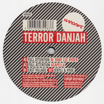 Terror Danjah - Full Attention | Hardrive Records (HDR006)