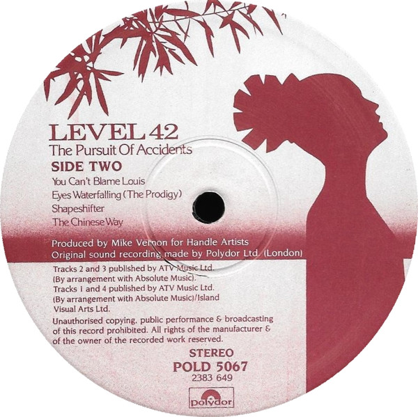 Level 42 - The Pursuit Of Accidents | Polydor (POLD 5067) - 4