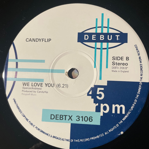 Candyflip - Redhills Road | Debut (DEBTX 3106) - 4