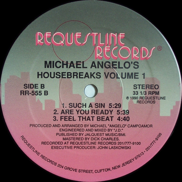 Michael Angelo - Housebreaks Volume 1 | Requestline Records (RR-555) - 2 Michael Angelo - Housebreaks Volume 1 | Requestline Records (RR-555) - 2