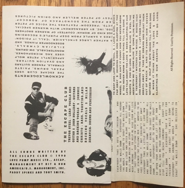 The Escape Club - Dollars And Sex | Atlantic (7 82198-4) - 3