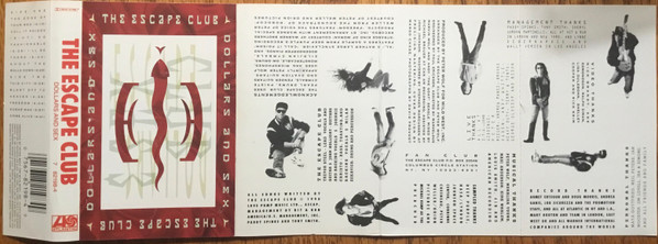 The Escape Club - Dollars And Sex | Atlantic (7 82198-4) - 4