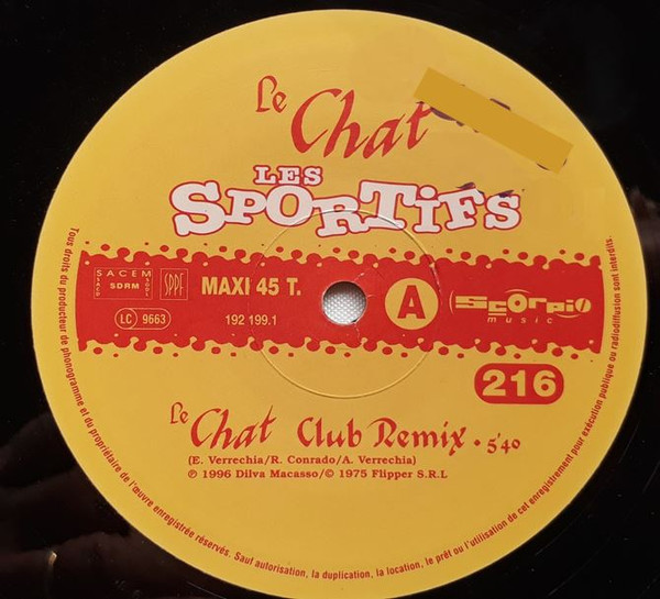 Les Sportifs - Le Chat | Scorpio Music (192 199.1) - 3 Les Sportifs - Le Chat | Scorpio Music (192 199.1) - 3